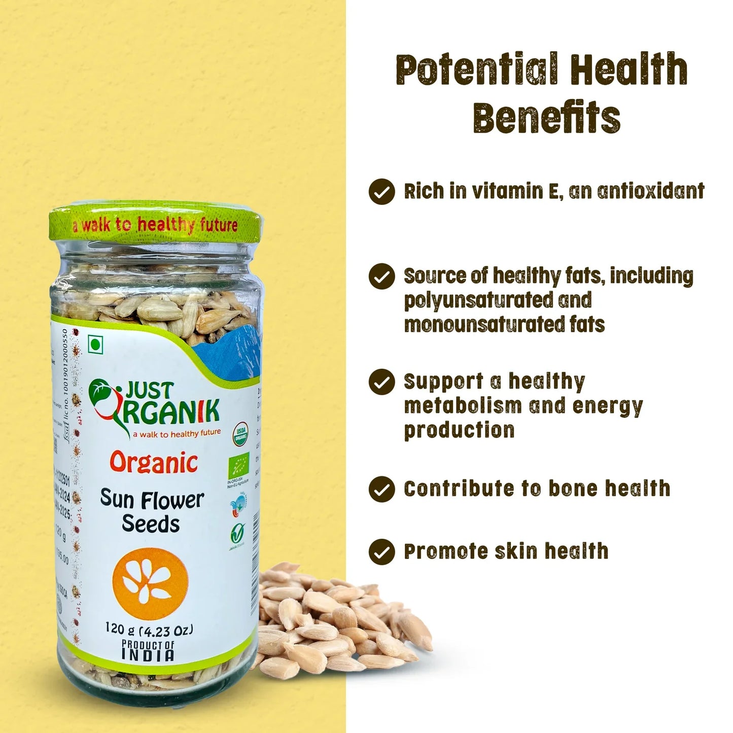 Sunflower Seeds (Surajmukhi Ke Beej)