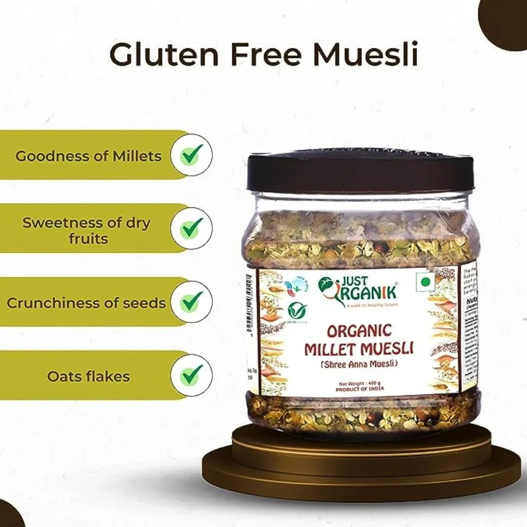 Organic Millet Muesli (Shree Anna Muesli)
