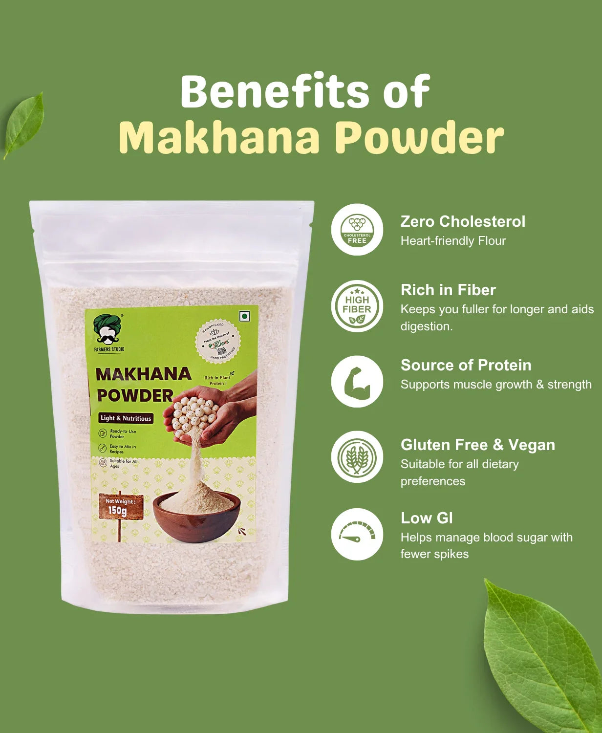 Farmers Studio Makhana Powder 150g