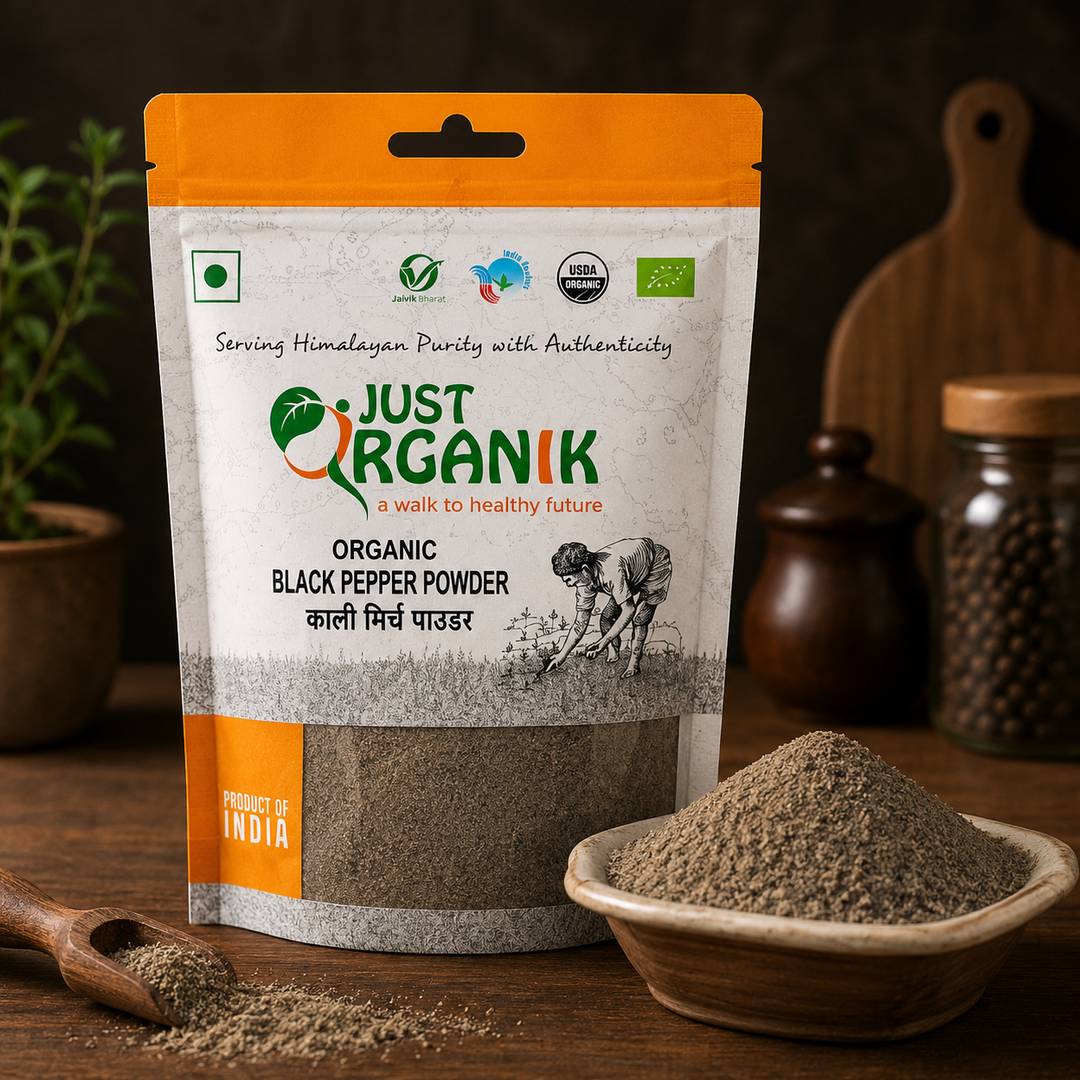 Just Organik Black Pepper Powder
