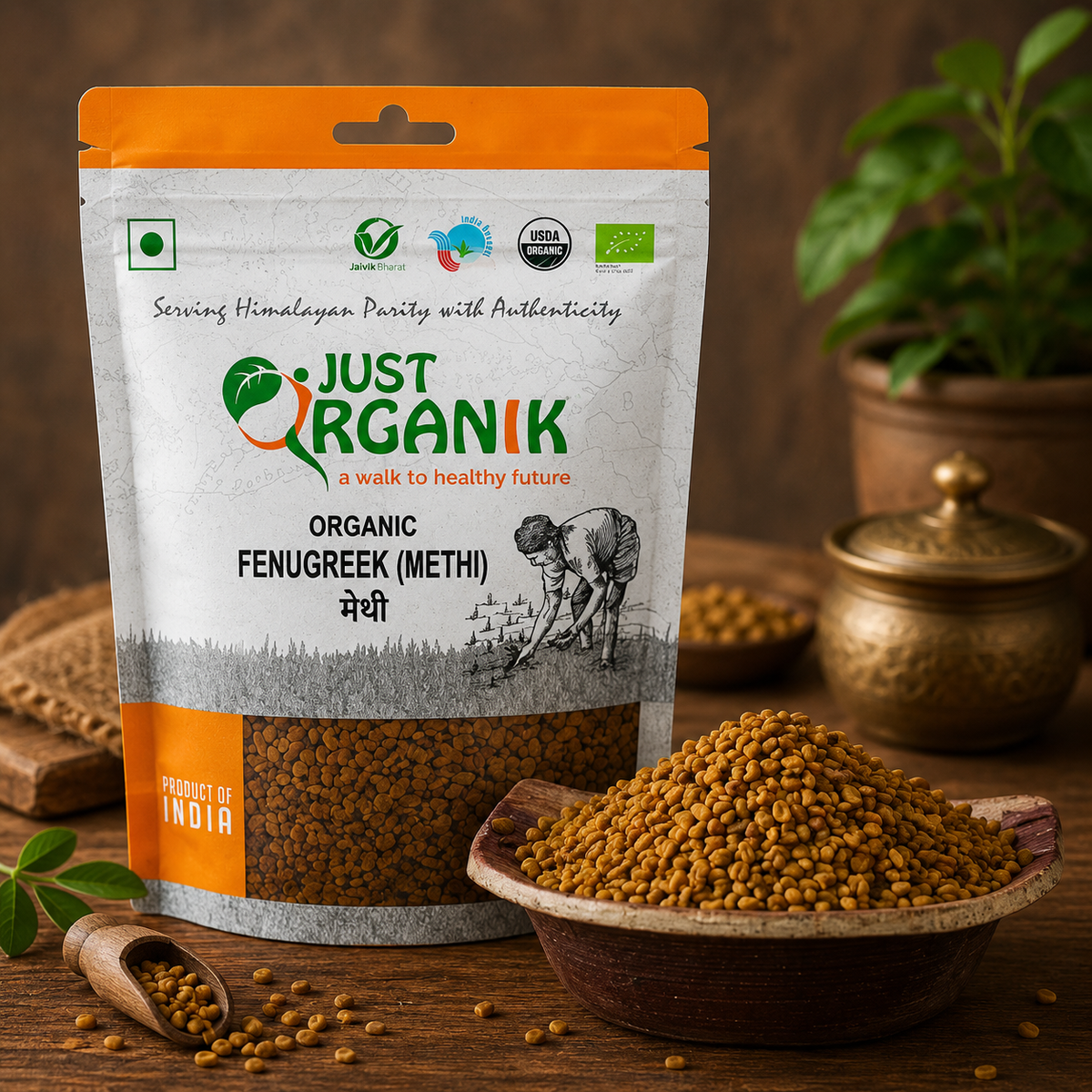 Just organik fenugreek