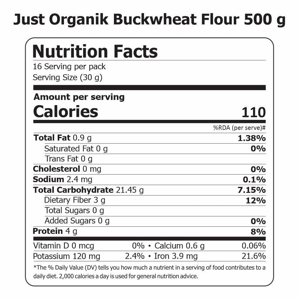 Buckwheat Flour (Kuttu Aata)