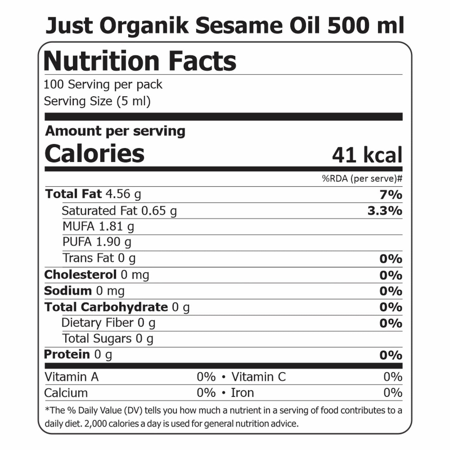 White Sesame Oil (Til ka Tel)