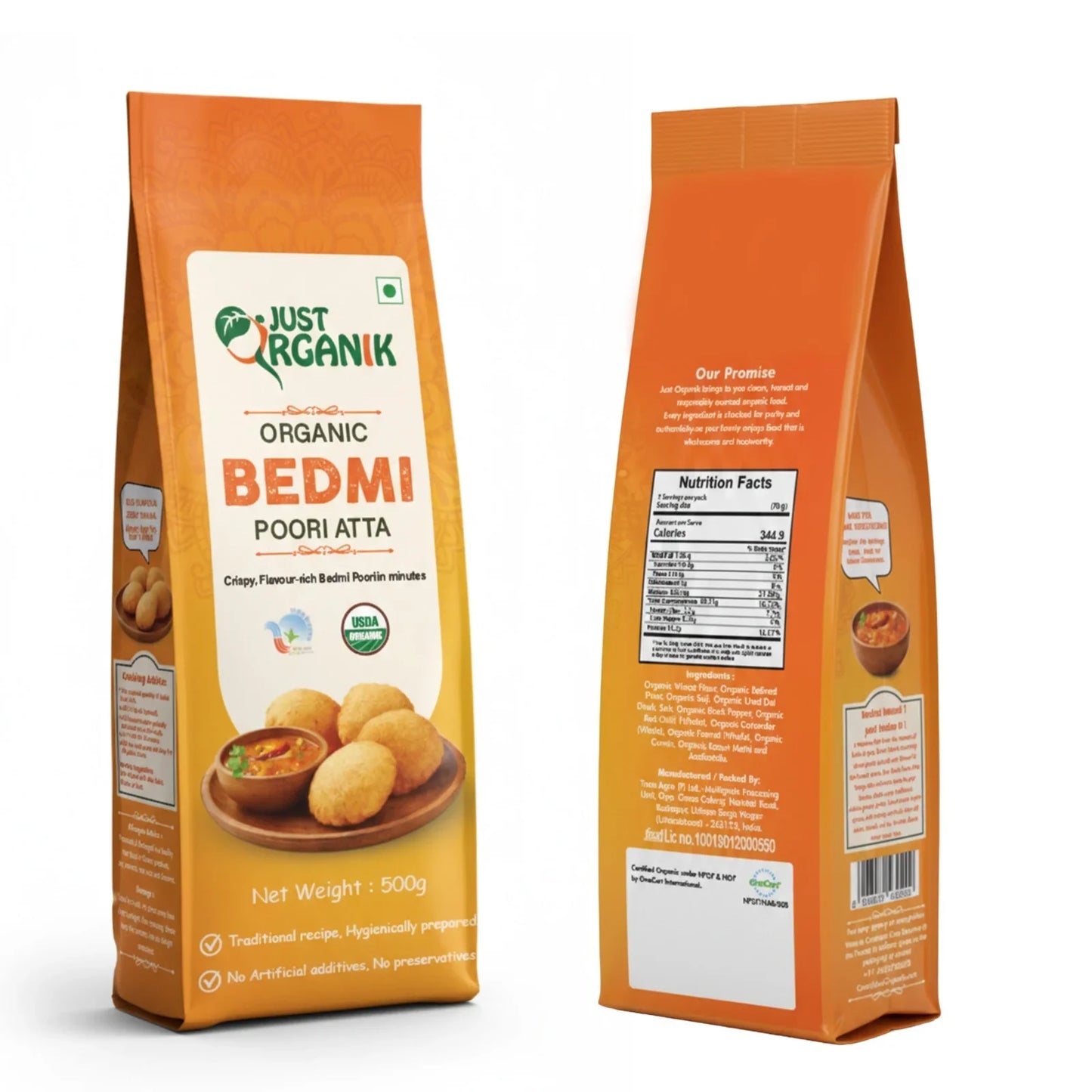 Bedmi Poori Atta