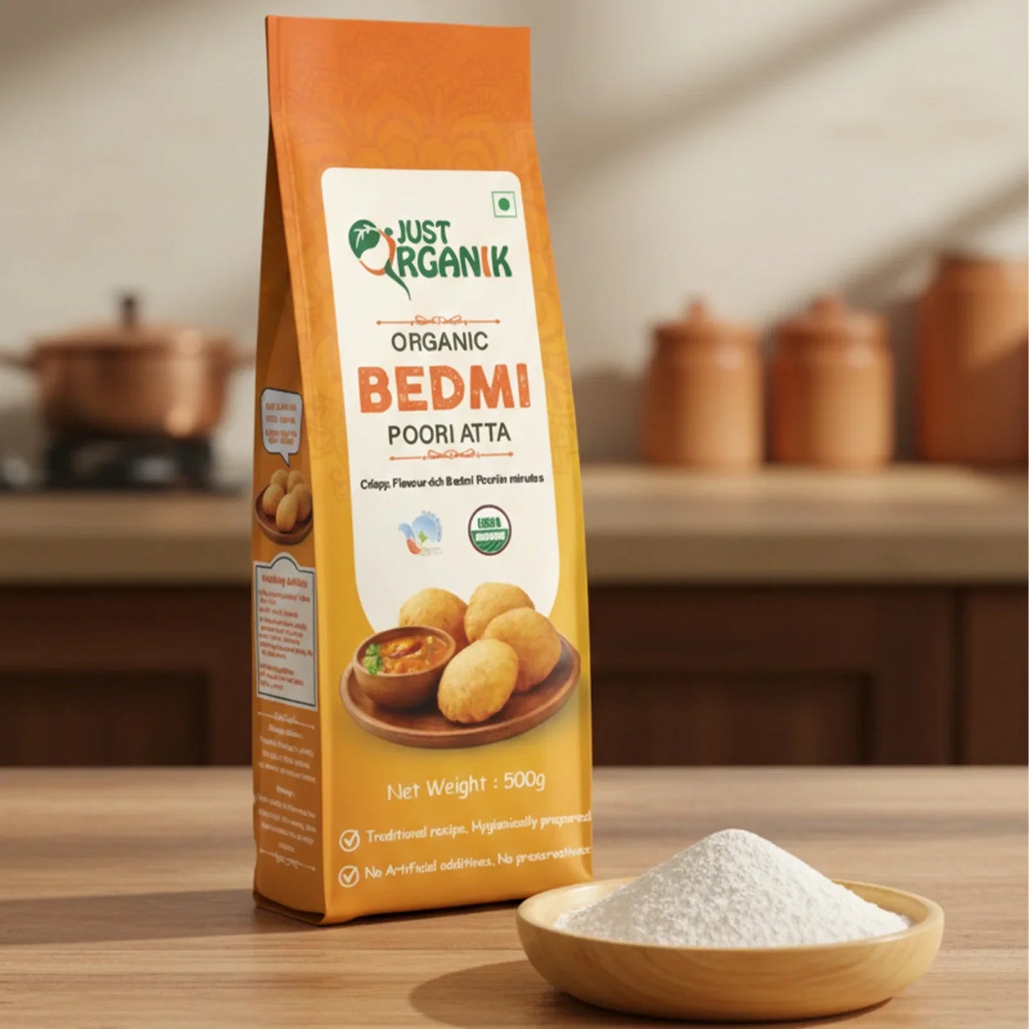 Bedmi Poori Atta